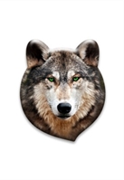 Светоотражатель значок 3D "Волк"